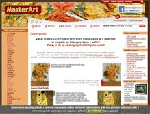 Tablet Screenshot of masterart.si